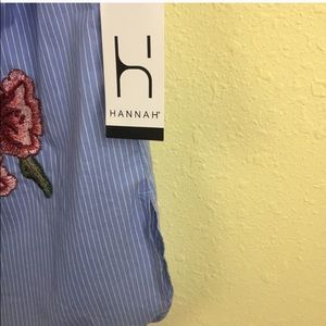 Hannah | Tops | Nwt Hannah Off Shoulder Tunic Xl | Poshmark